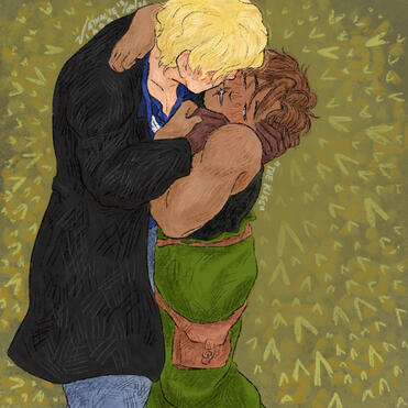 The kiss